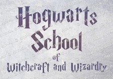 Hogwarts Scuola STENCILS HS 4