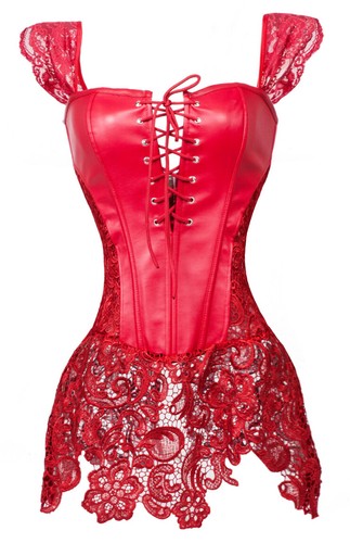 Similpelle corsetto con - corsetto,