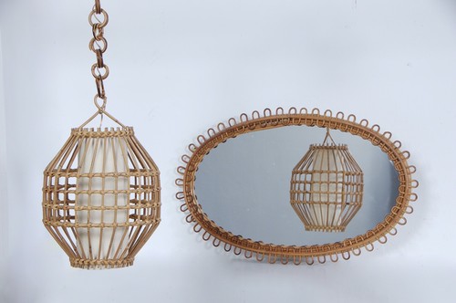 Set specchio ovale - specchio, e