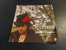 Disco Vinile 45 Giri Lucio Battisti Pensieri E Parole