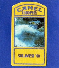 "CAMEL TROPHY 1988" SEWING