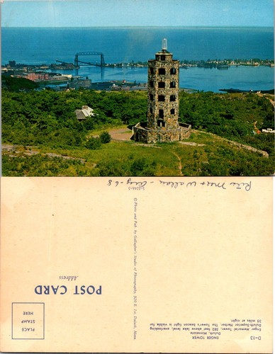 Cartolina duluth enger tower - cartolina,