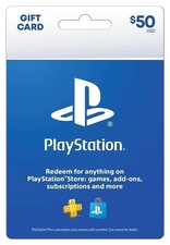 Sony Playstation Store $50 Psn