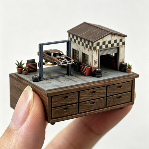 Mini diorama 64 - mini, 1/64