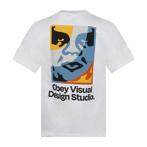 Obey shirt bianca visual - -,