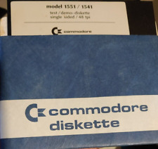 Commodore Model 1551 / 1541 Test/Demodiskette (Disco Commodore C64) funziona