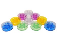10 Bobine in plastica colorate