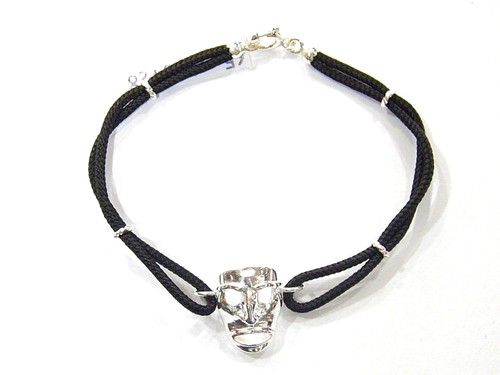 Bracciale mamuthones maschera - bracciale,