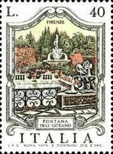 1974 francobollo lire - 40,