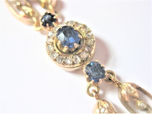 Bracciale antico oro 585 con