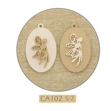 CIONDOLI FATINE LEGNO OFFERTE