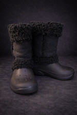Stivali Crocs Nadia Girl neri