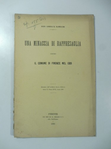 Rambaldi una minaccia di - rambaldi,,