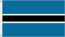 BOTSWANA FLAG 5' x 3' South