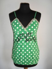 PARTICOLARE TOP CANOTTIERA SOTTO GIACCA  FORNARINA Tg. M IN COTONE STRECH