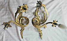 SPLENDIDA COPPIA DI APPLIQUE