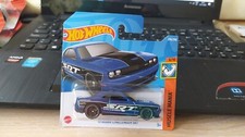 2022 HOT WHEELS - ́15 DODGE CHALLENGER SRT BLUE SHORT CARD 1/64 APROX*NUOVO*