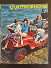 Quattroruote: rivista mensile per... agosto 1962, anno VII, n. 80