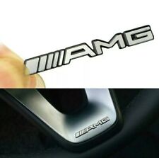 2X STEMMA VOLANTE PER MERCEDES AMG A B C E G S CLA GL GLA GLC GLE BADGE