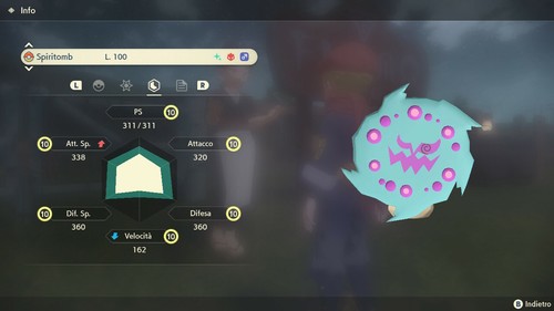Spiritomb alfa shiny - alfa, fully