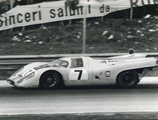 PORSCHE 917 - 1000 Km di MONZA 1970 Rodriguez/Kinnunen Winner Photo cm 30x cm 23