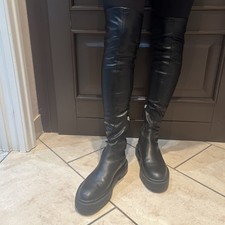 stivali donna in pelle 