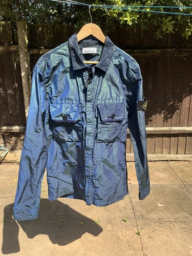 Sopracamicia stone island - stone, blu