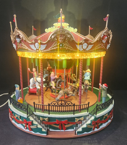 2013 lemax santa carousel - lemax,