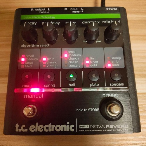 Electronic nova reverb - t.c.,