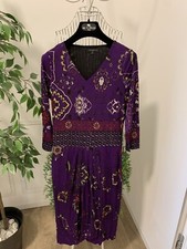 ETRO Abito CASUAL in VISCOSA Vestito Vestitino MADE ITALY  Tg 42 Donna