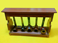 Poggiapipe da tavolo Savinelli in legno massello espositore supporto portapipe 