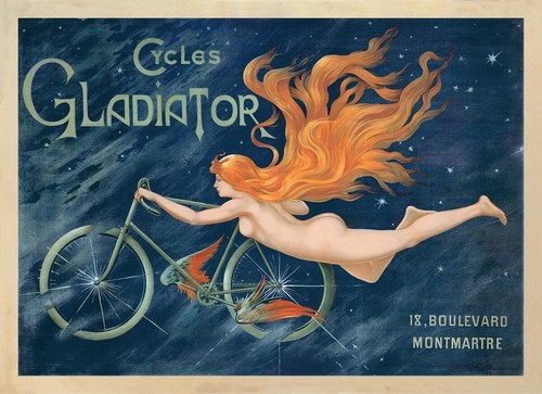 Poster bicicletta vintage - bicicletta,