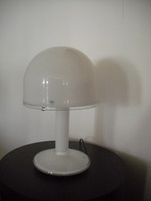 VETRERIA VISTOSI  MURANO  glass lampada table lamp modernariato anni 80/90 