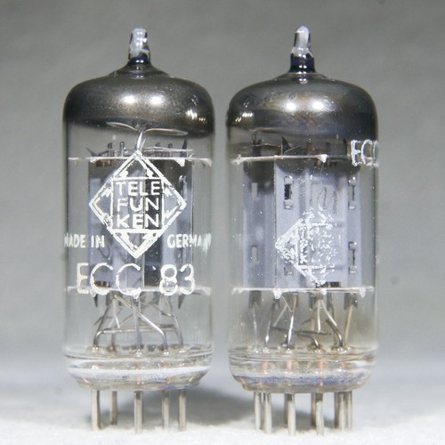Coppia telefunken ecc83 12ax7 - telefunken, ecc83/12ax7