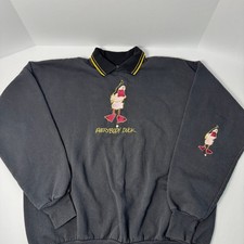 Felpa da golf vintage