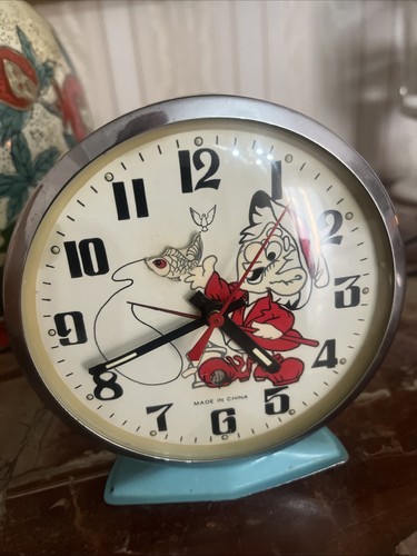 Rara sveglia vintage con - rara,