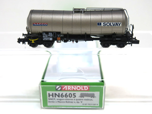 Carro cisterna solvay della - "solvay",