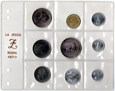 Blister Fior di conio monete