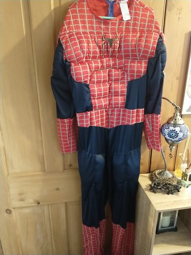 Costume spiderman taglia unica - spiderman,