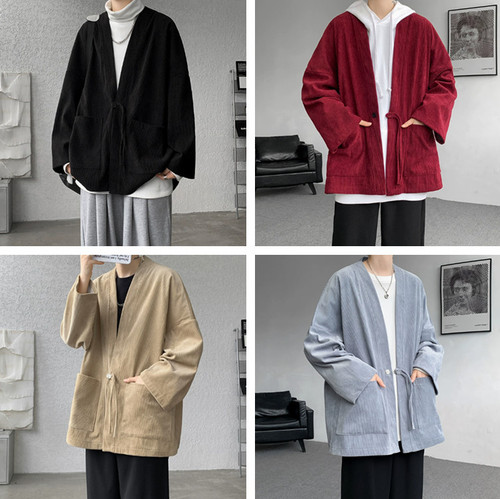 Cardigan uomo velluto coste - cardigan,