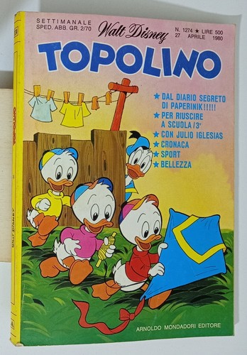 I132878 topolino libretto - topolino,