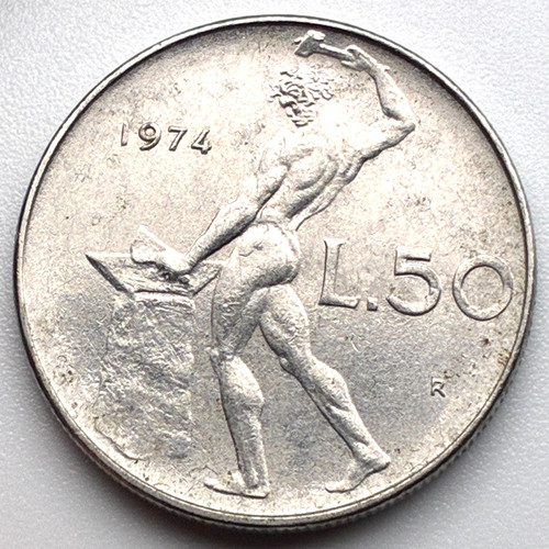 Italy lire 1974 - /, 1974-r