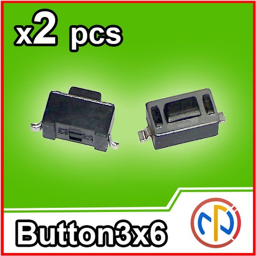 Micro pulsante smd 3x6x4 - 2x, 3x6x4.3