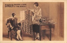 A1973) MACCHINE DA CUCIRE SINGER, SCUOLA DI AVVIAMENTO PROFESSIONALE. VIAGGIATA