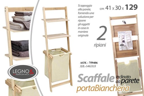 Scaffale inclinato parete - scaffale, da