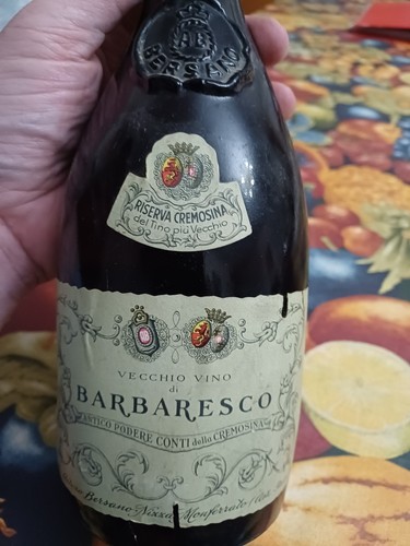 Barbaresco bersano 1955 - barbaresco,