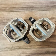 Shimano PD-A530 pedali senza clip piattaforma lato singolo argento senza tacchetti