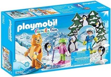 PLAYMOBIL Family Fun 9282, Scuola di Sci per Bambini da 4 Anni NUOVO SIGILLATO