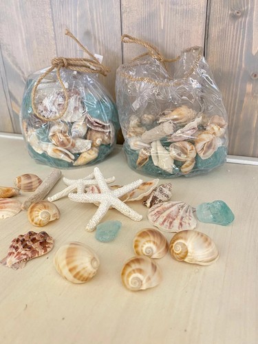 Sacchetto borsina conchiglie - sacchetto,