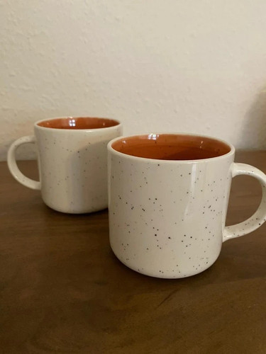Set tazze ceramica - 2, in